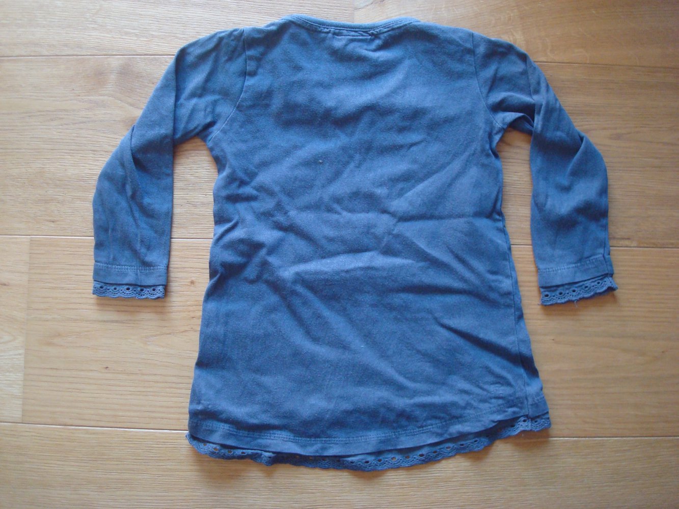 Shirt, Langarmshirt, Tunika mit Schmetterlingen