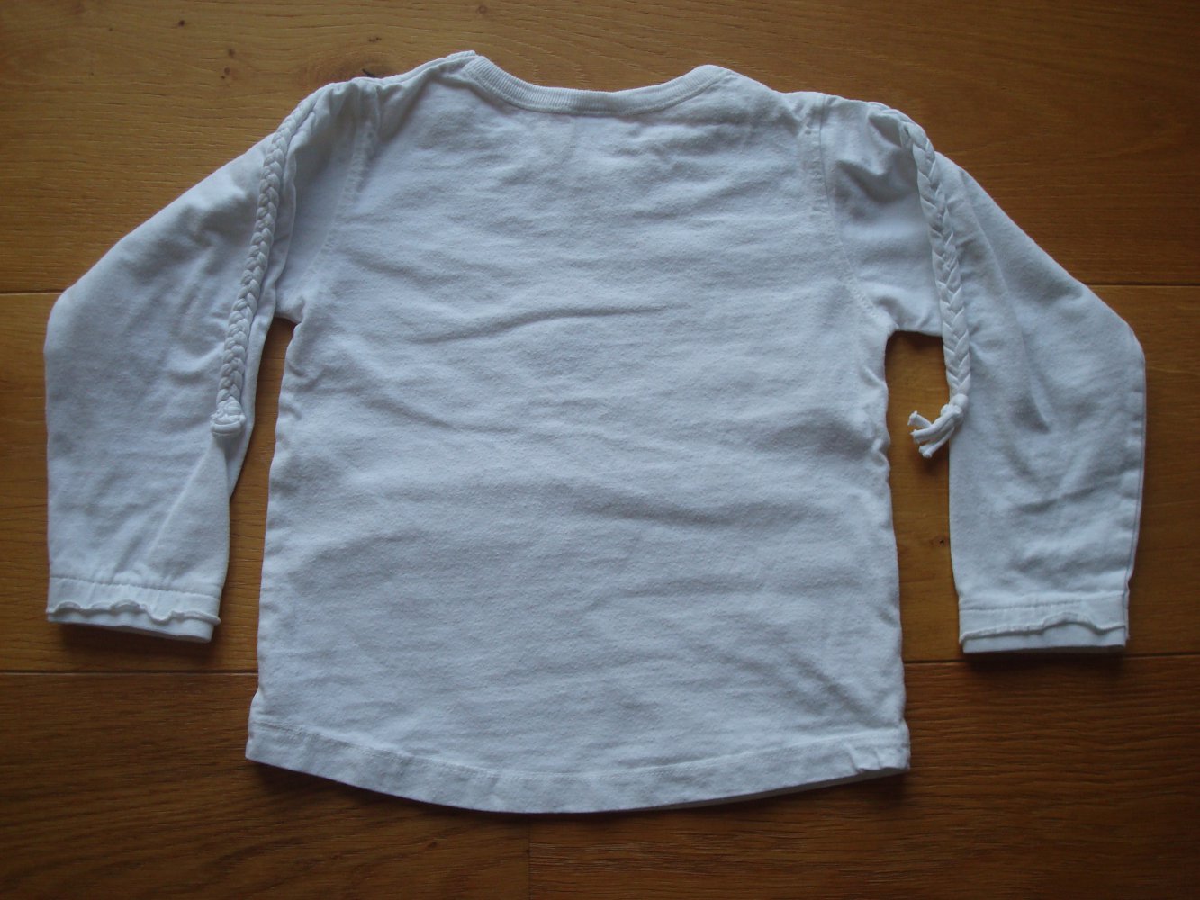 Shirt, Langarmshirt, Longsleeve mit Zopfmuster