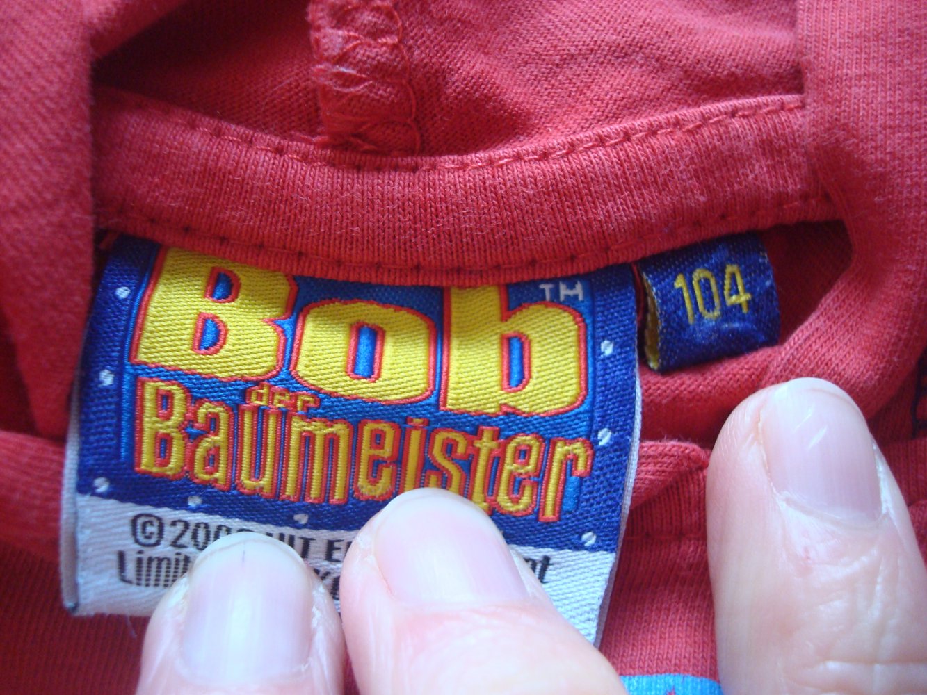 Kapuzenpullover, Hoodie, Langarmshirt Bob der Baumeister