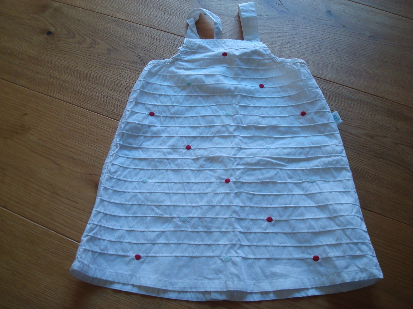 süßes Blusentop, Top, Shirt, Tunika, Kleid mit kleinen Rüschen