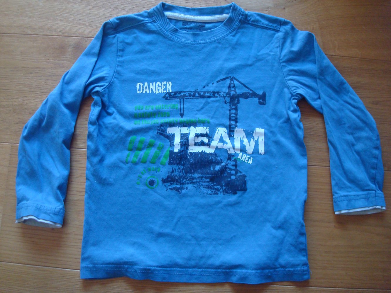 Shirt, Langarmshirt mit Aufdruck