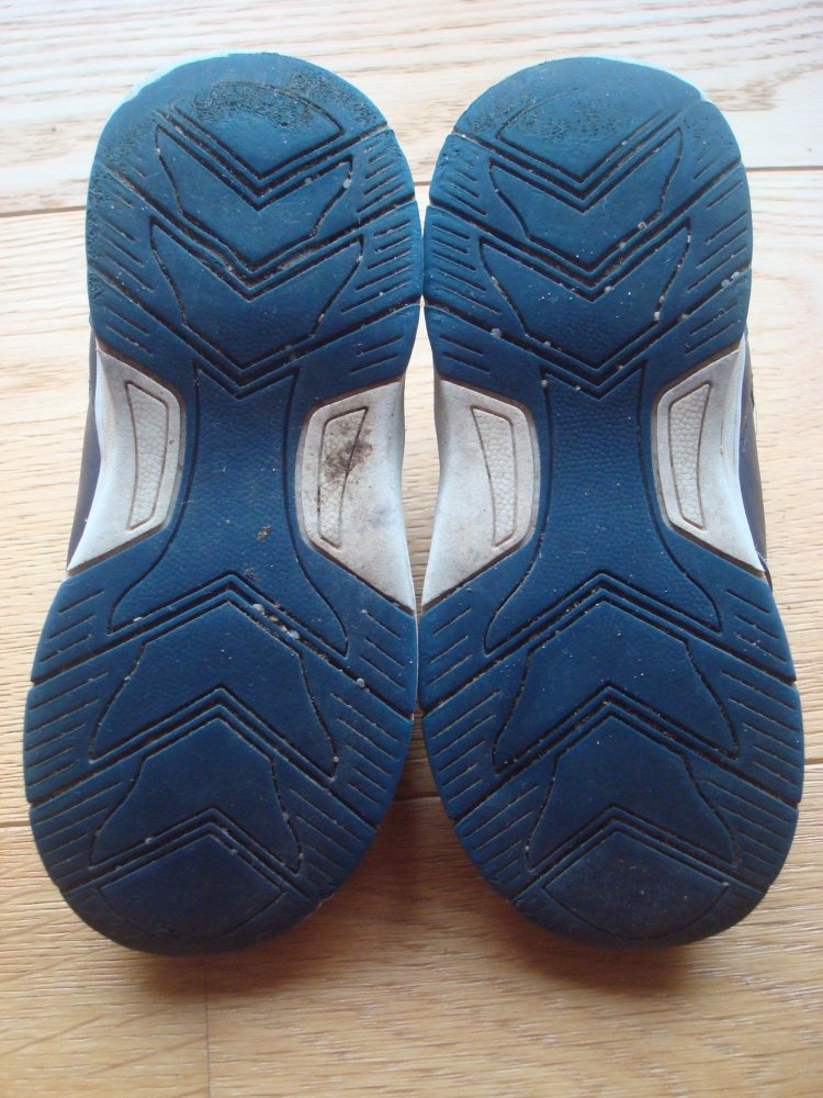 Schuhe, Halbschuhe, Blinkeschuhe in Blau