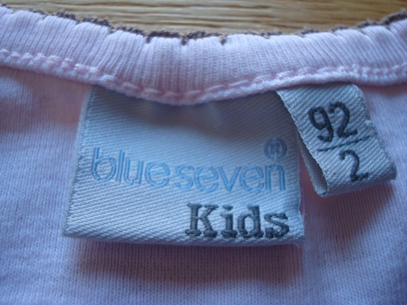 süßes Shirt, T-Shirt von Blueseven mit Stickerei Gr. 80