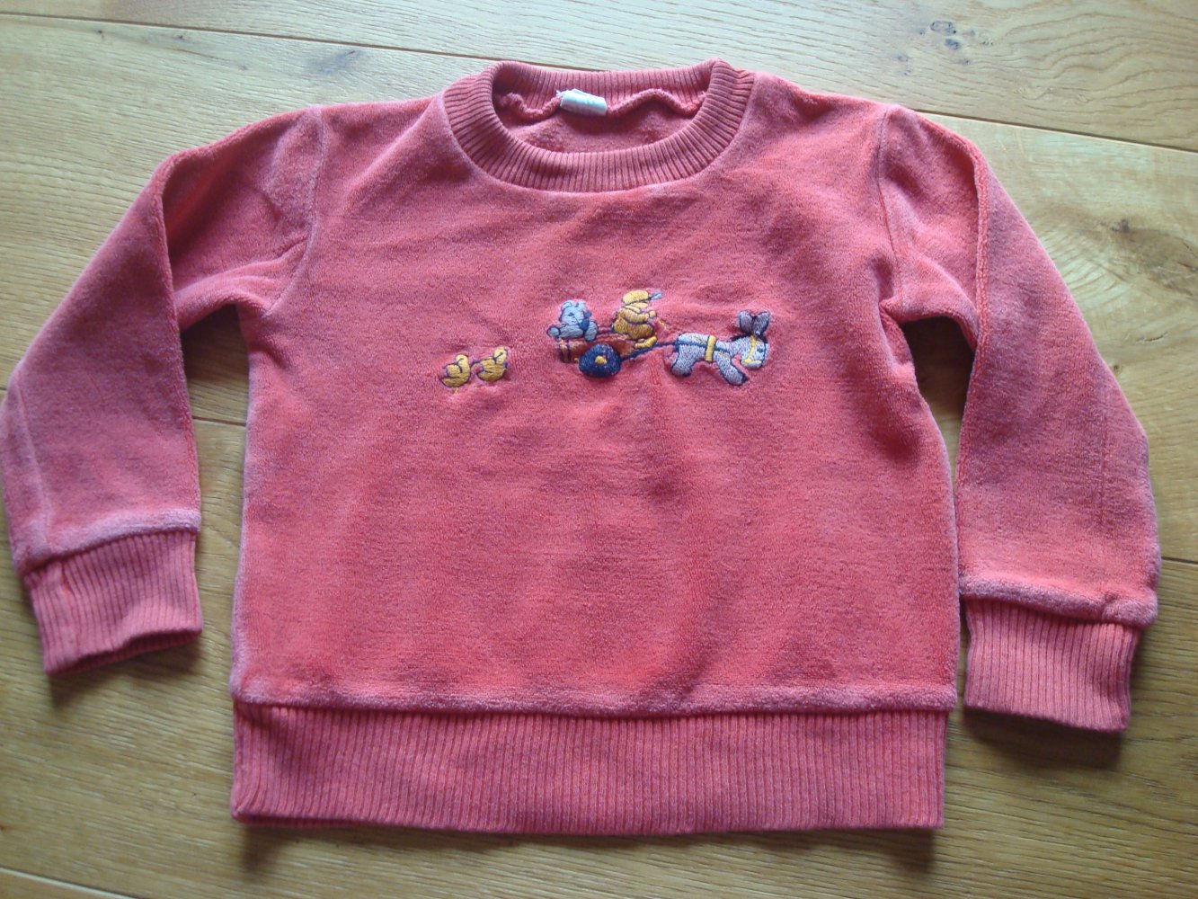 roter Pullover unisex, neutral Gr. 80