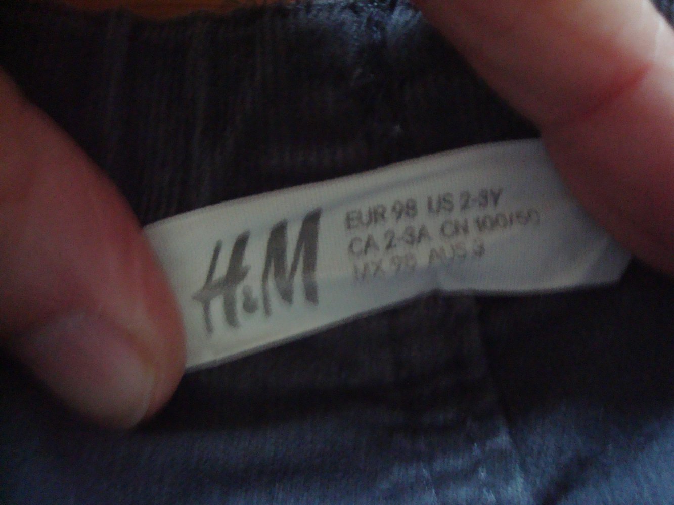 Hose, Cordhose, Cordjeggins