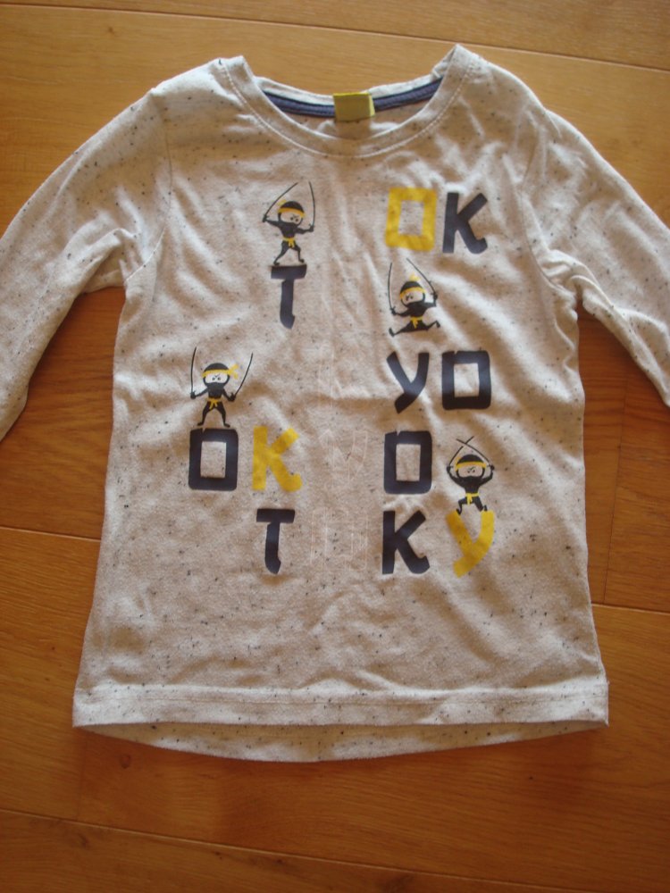 Shirt, Langarmshirt, Pullover mit Ninja