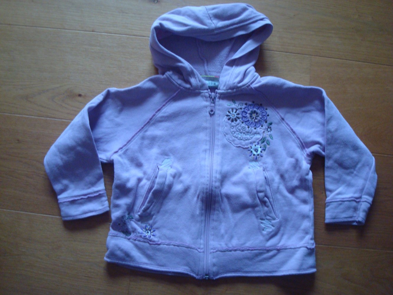 Strickjacke, Cardigan, Sweatjacke mit Stickerei und Perlen