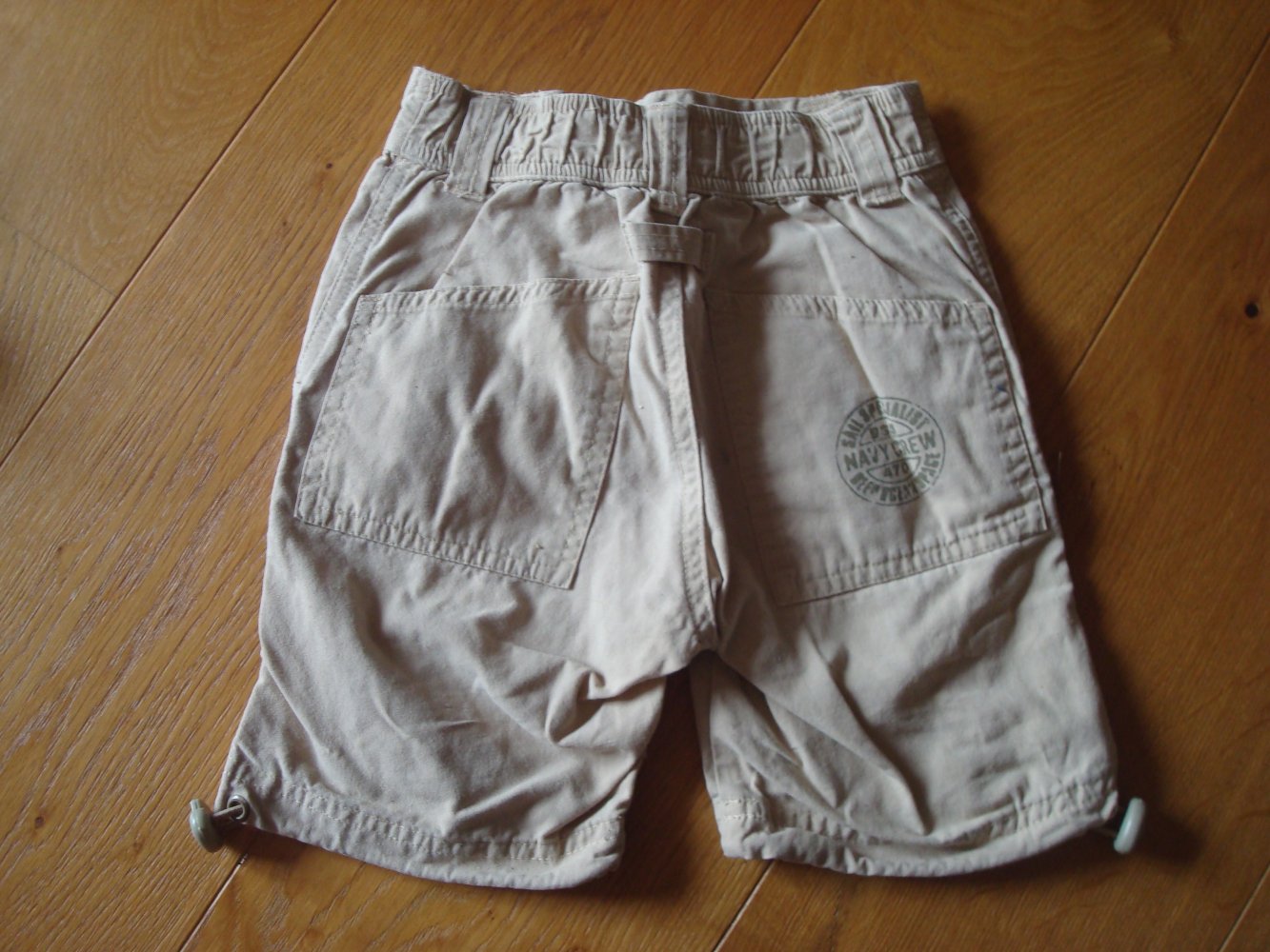 Hose kurz, kurze Hose in beige