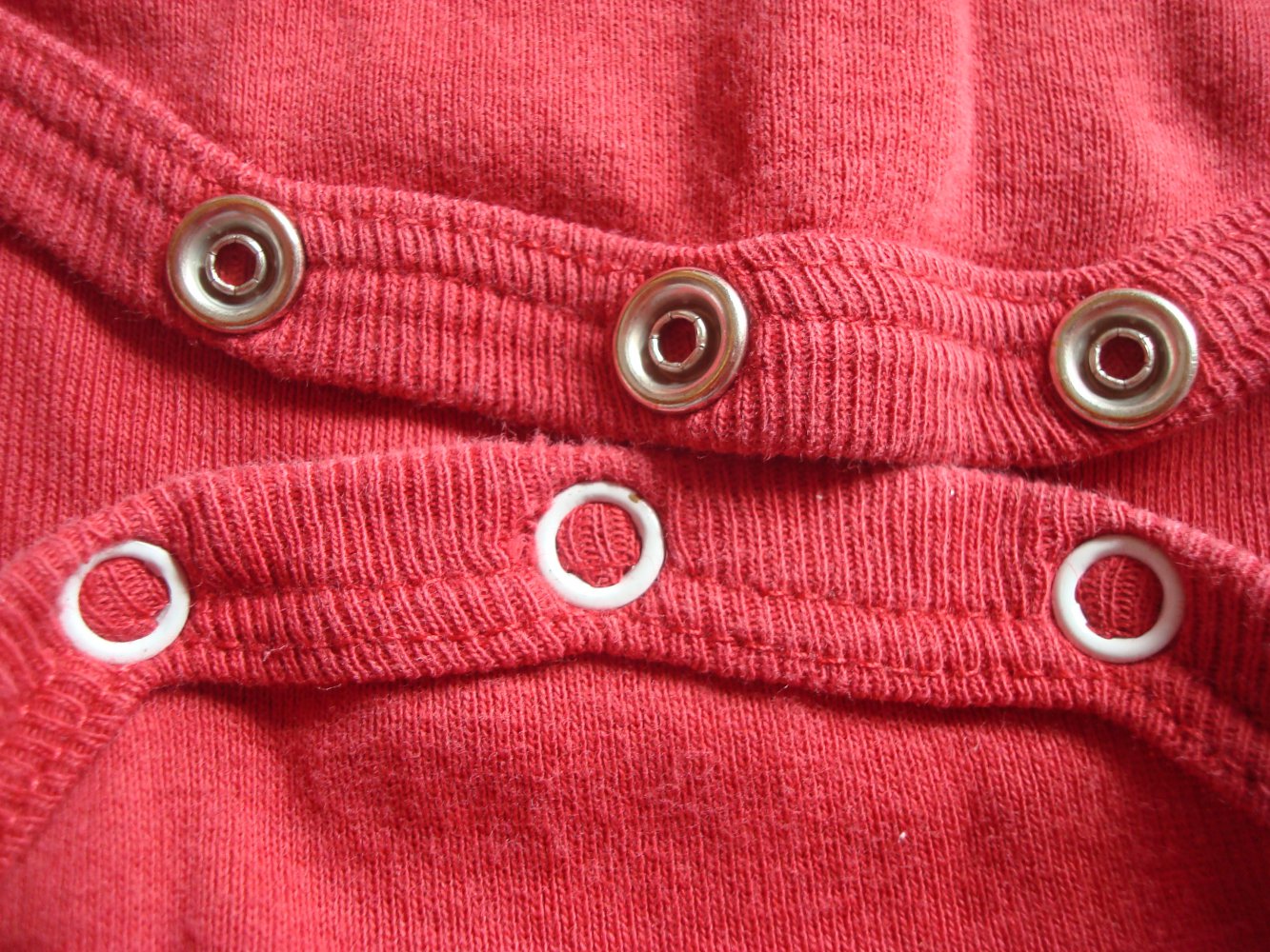 Body lang, Langarmbody in Rot, unisex