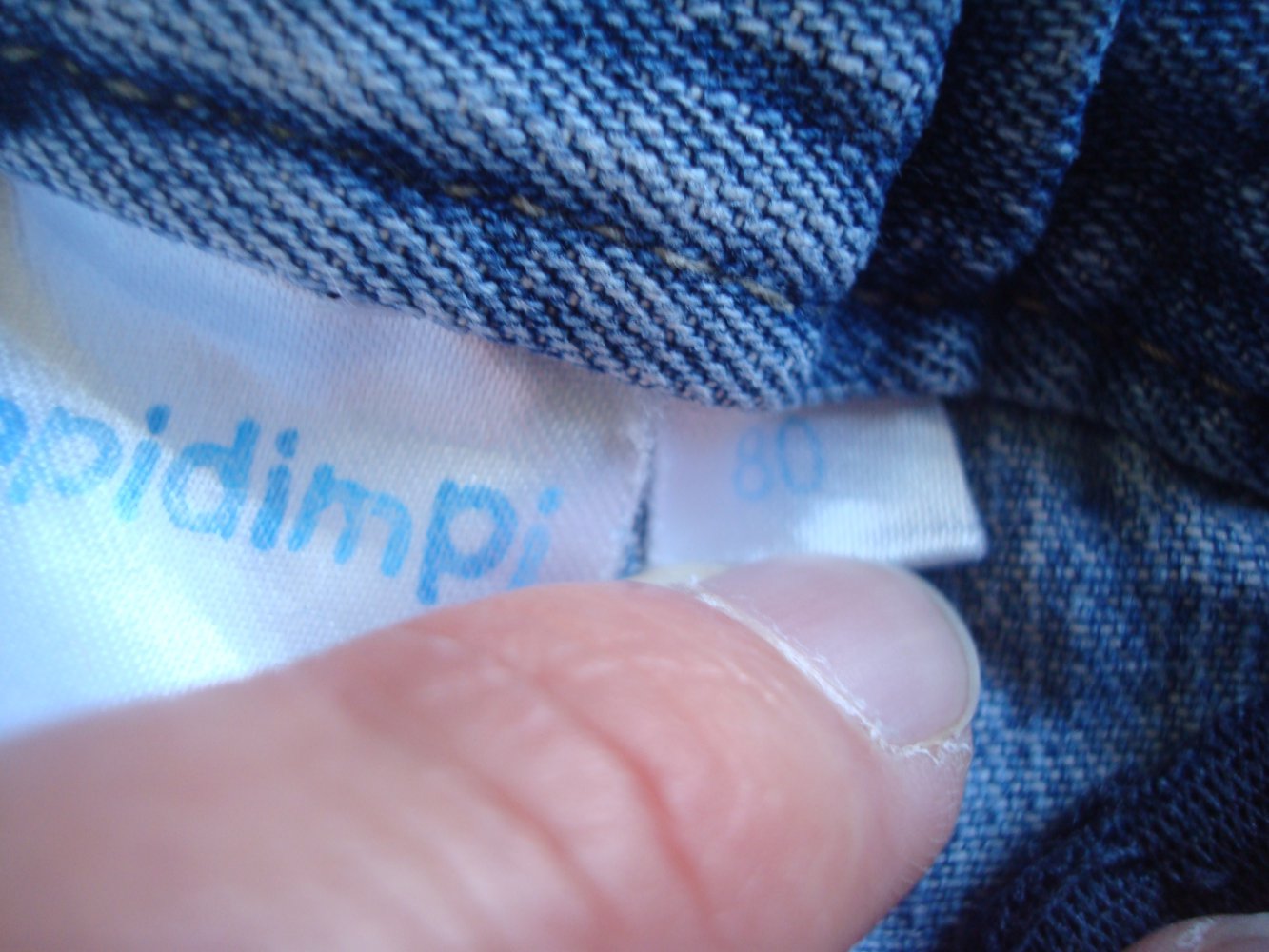 kurze Hose, kurze Jeans mit verstellbarem Bund