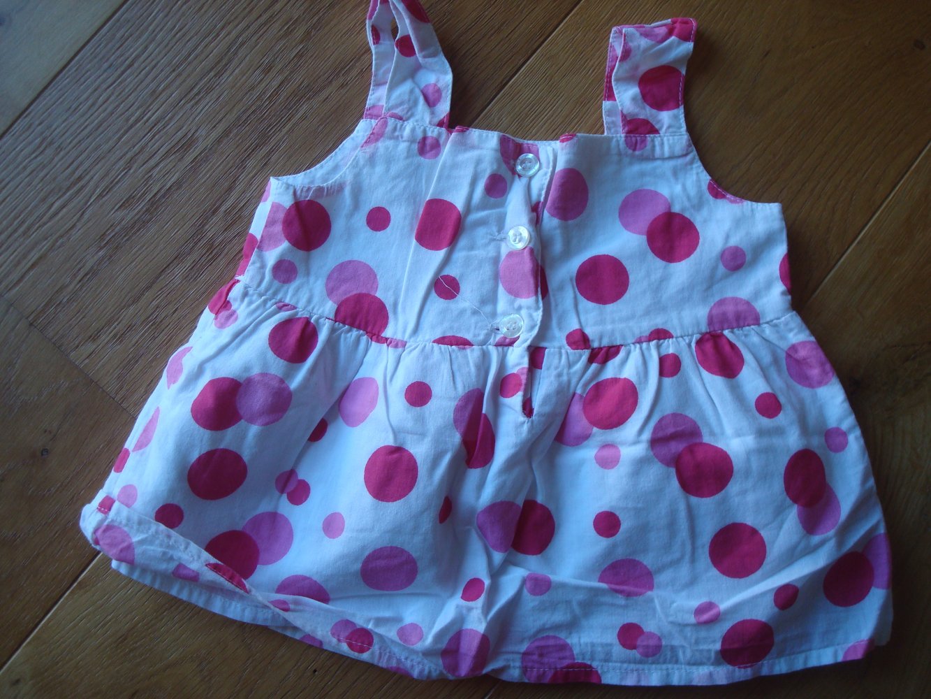 Shirt, Top, Trägertop, T-Shirt mit Punkten