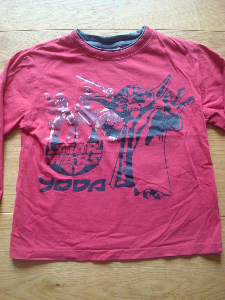 Shirt, Langarmshirt, Longsleeve Star Wars Yoda