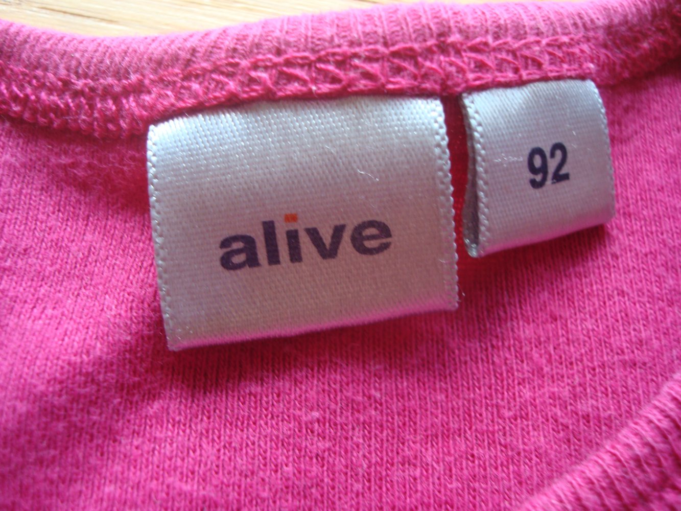 T-Shirt pink von Alive