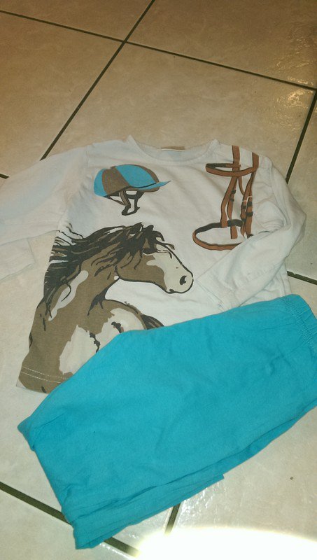 Langärmliges Schlafanzug Gr 92