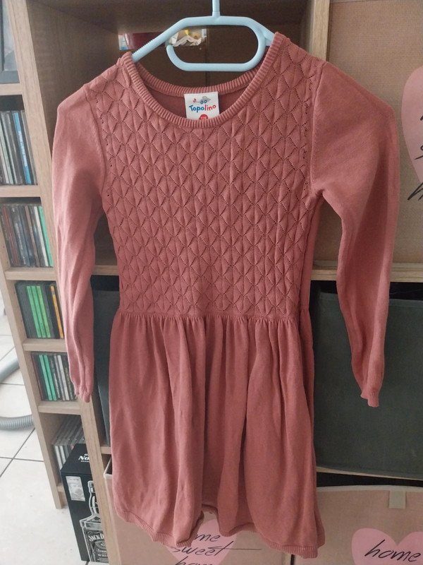 Langarmkleid gr 128 