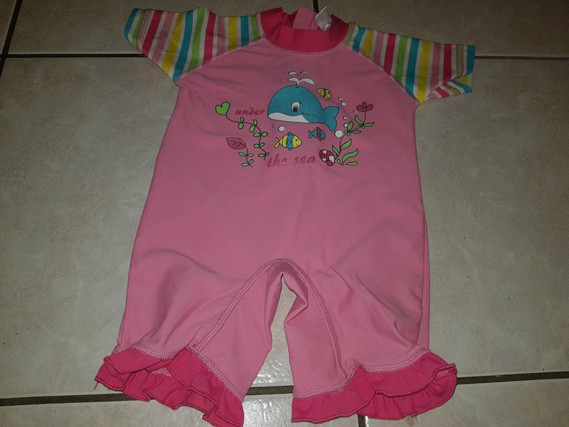 UV-Schutz Badeanzug Gr 80