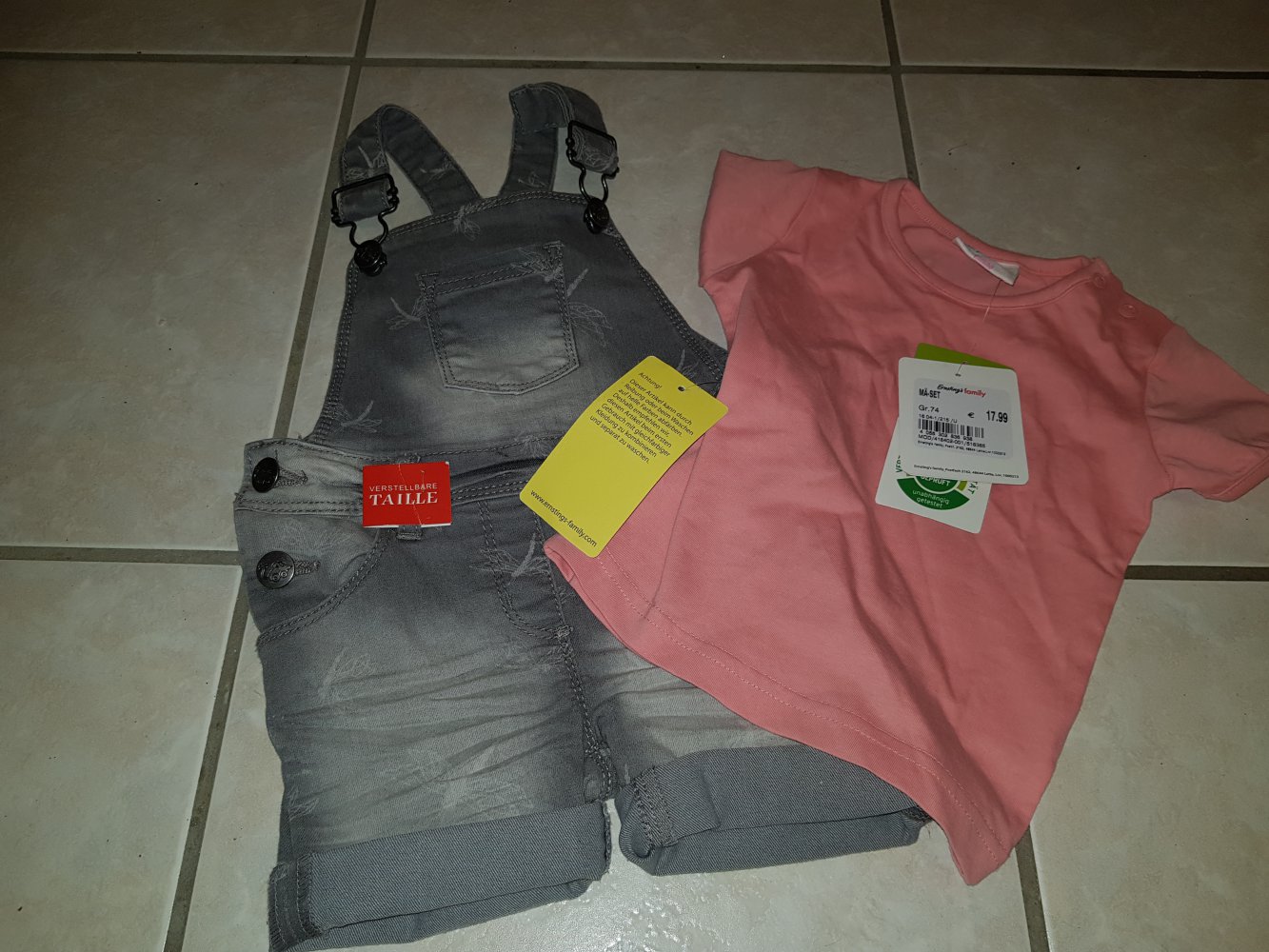 2 teiliges Set  Gr 74