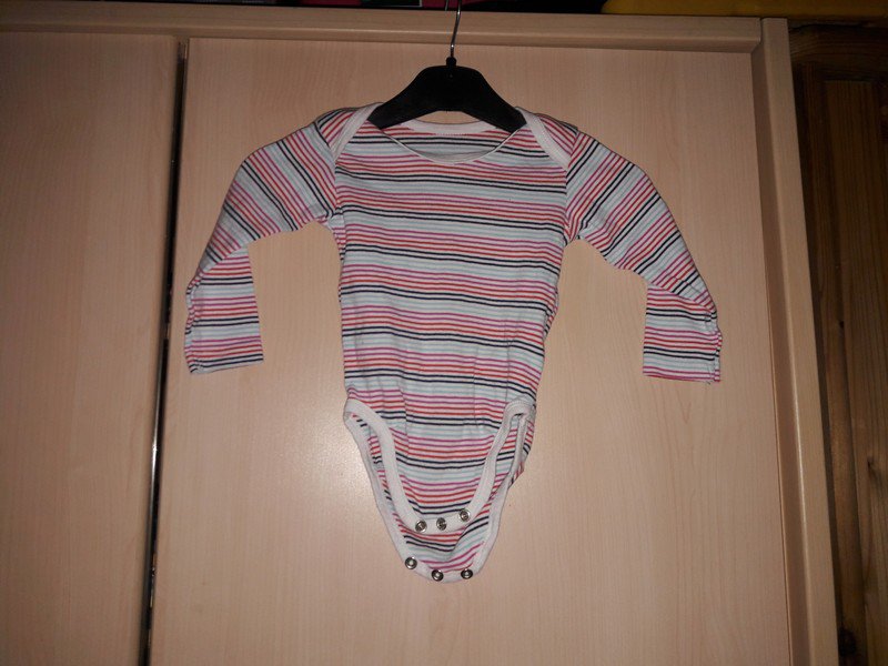 Langarmbody Gr 74/80