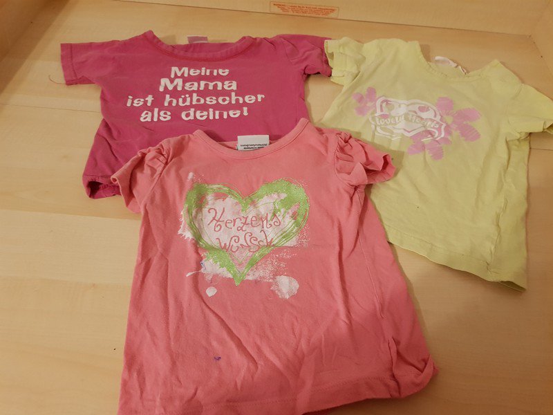 Räuber T-shirts Gr 98 und 98/104