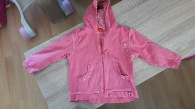Sweatshirt Jacke Gr 80