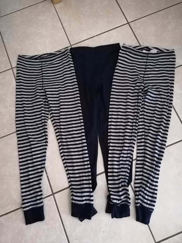 3 Lange Unterhosen Gr 146/152