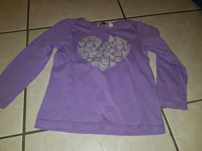 Langarmshirt Gr 104/110