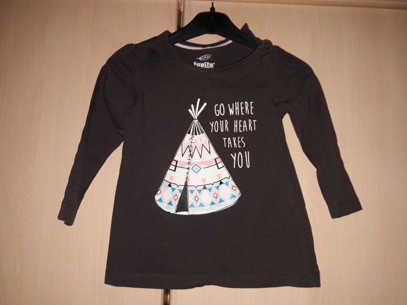 Langarmshirt Gr 86/92