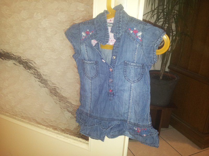 Jeanskleid Gr 92/98