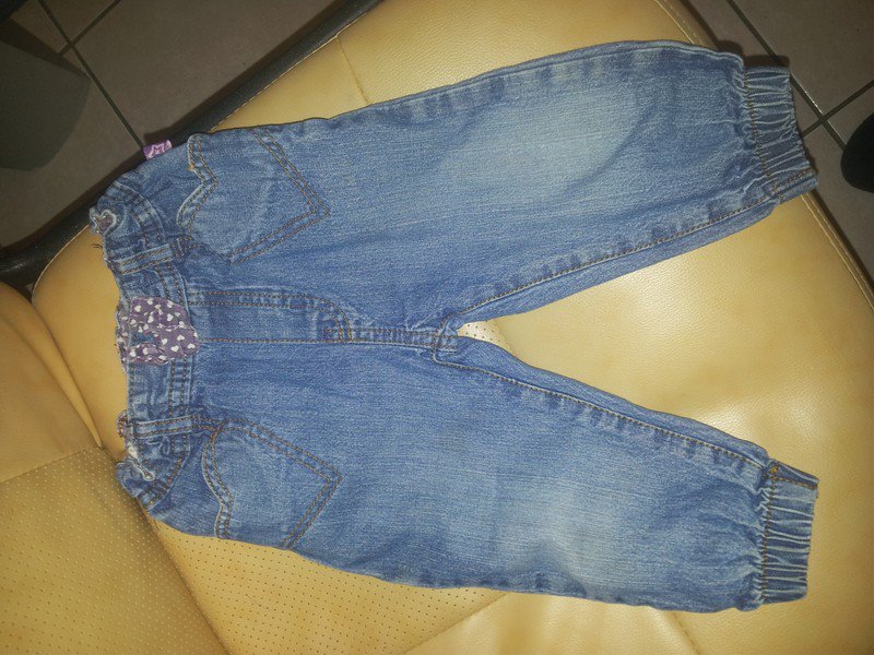 Schlupf Jeans Gr 80 verstellbar