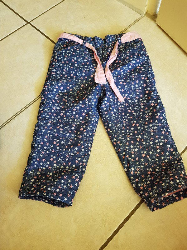 etwas wärmere Hose Gr 74