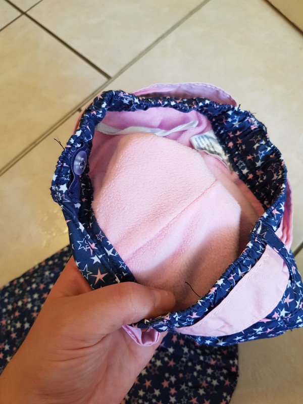 etwas wärmere Hose Gr 74