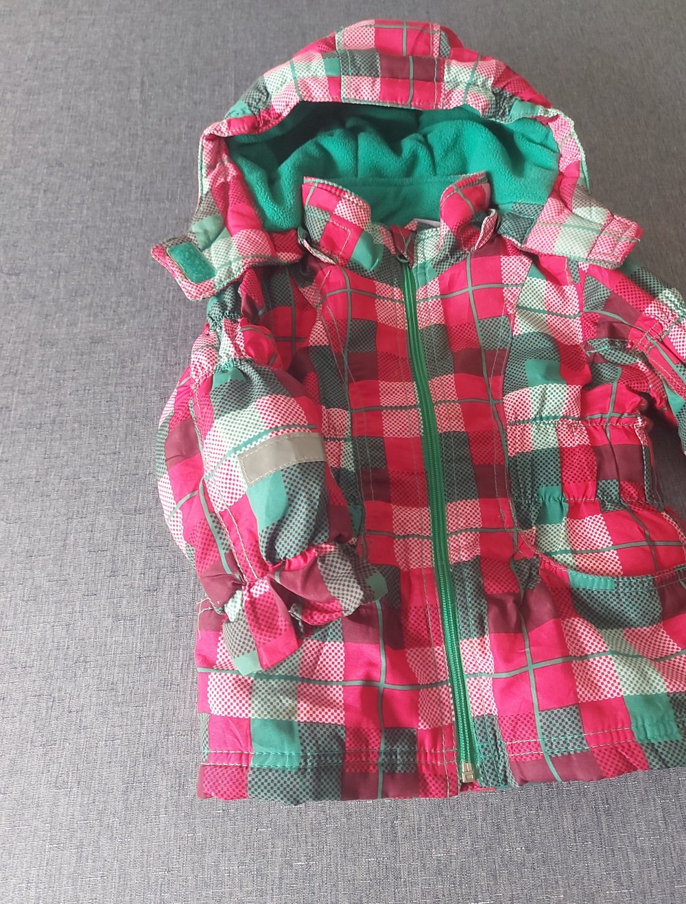 karierte Winterjacke gr.92