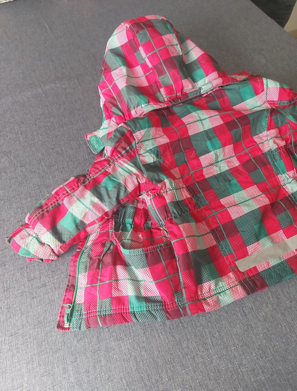 karierte Winterjacke gr.92