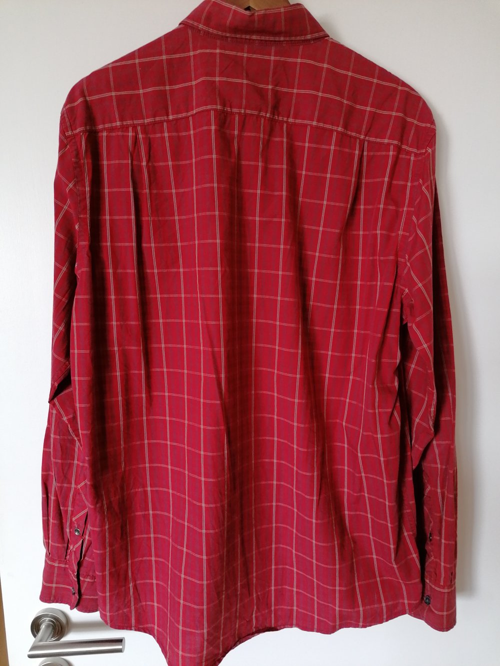 Brax: rot kariertes Freizeithemd Gr. L