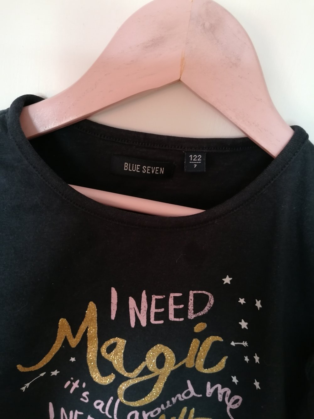 Blue Seven: zauberhaftes Langarmshirt Gr. 122 