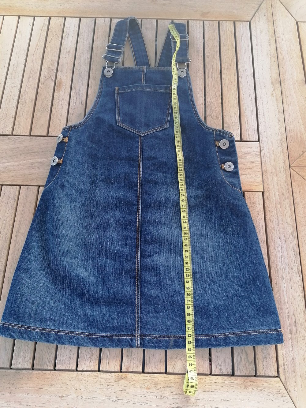 Okaidi: Jeanskleid, top Zustand. Gr. 128