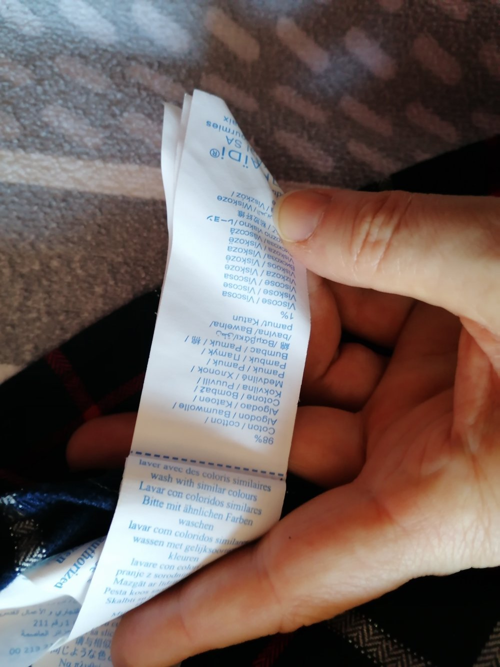 Okaidi: karierter Rock Gr. 128