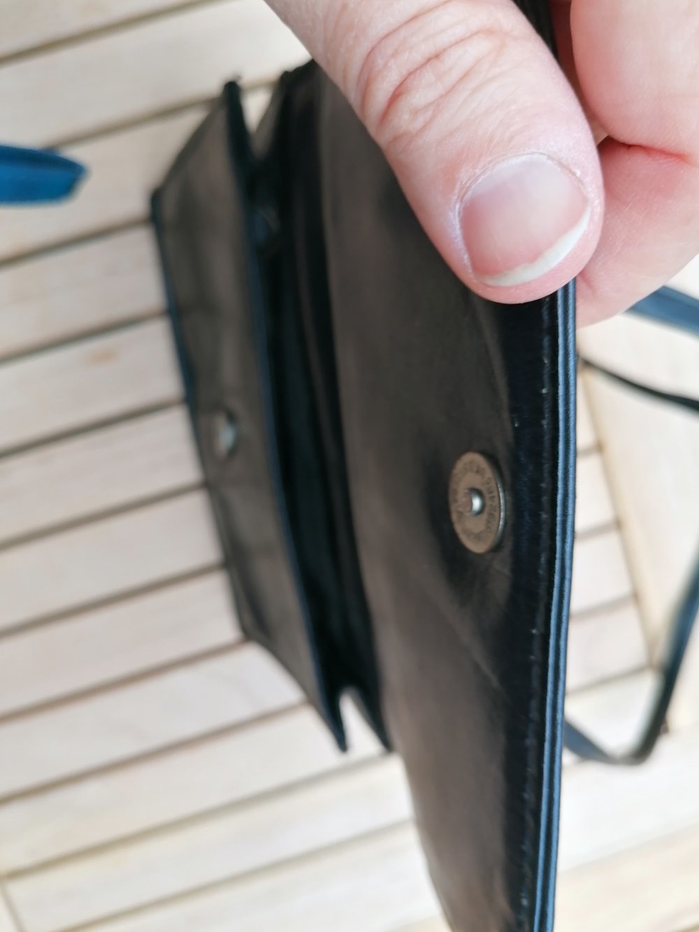 Kleine schwarze Handtasche