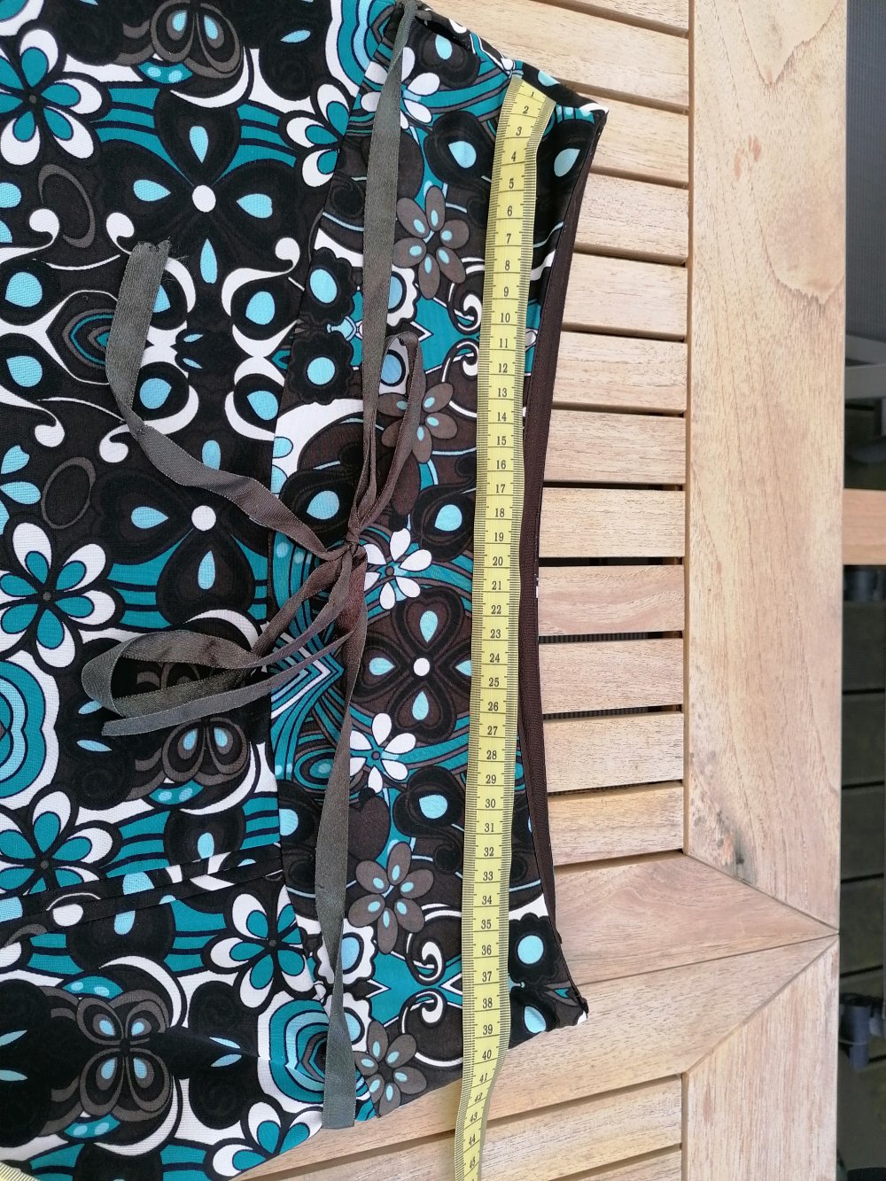 Street One: farbenfroher knielanger Rock Gr. 38