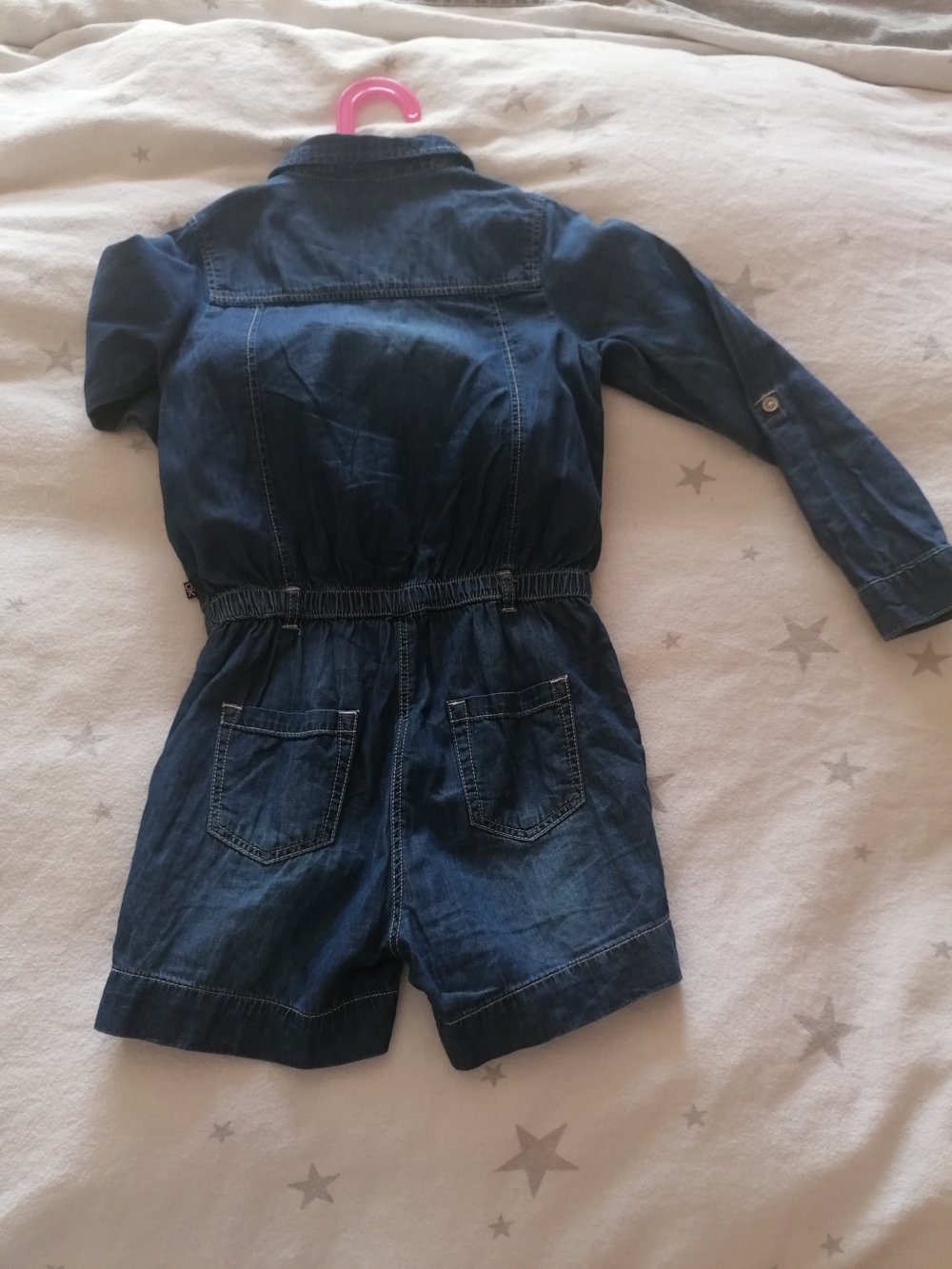 Okaidi: toller Jeansoverall Gr. 128, top Zustand