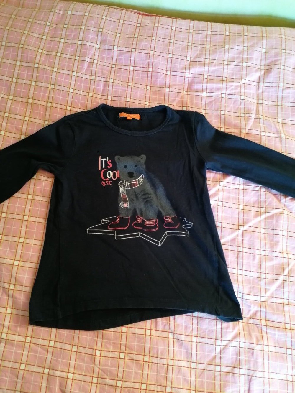 Staccato: Langarmshirt mit Bärenprint Gr. 128