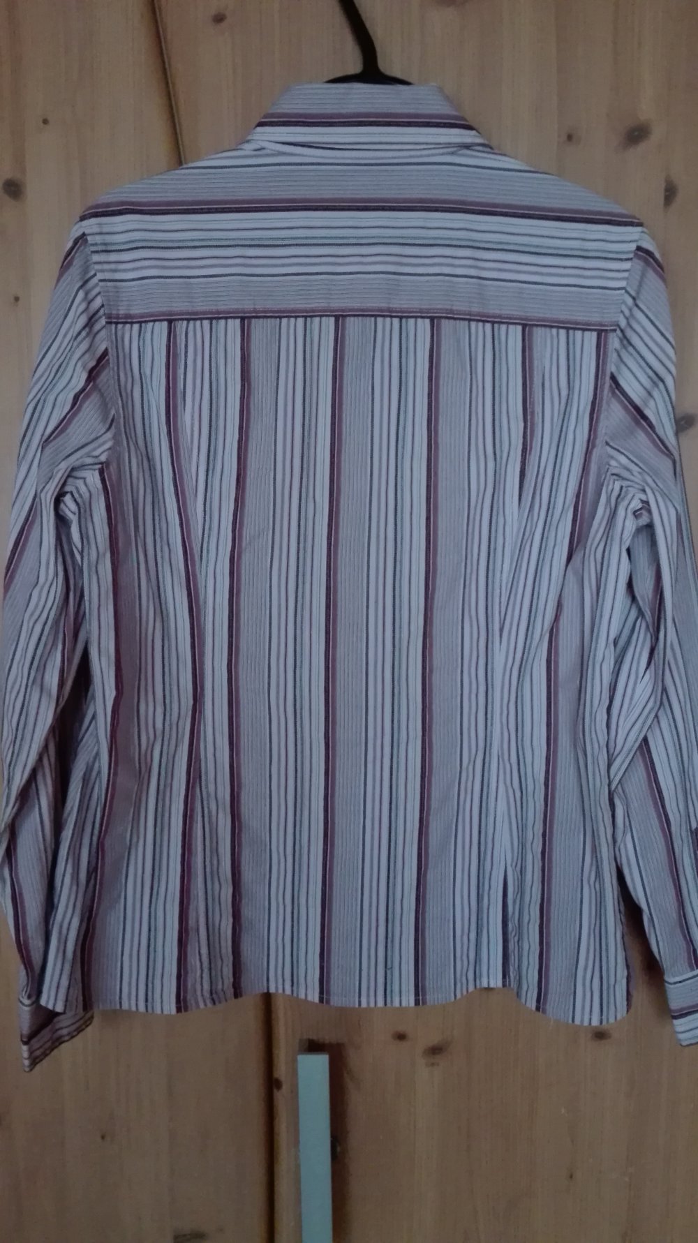 Street One: gestreifte Langarmbluse Gr. 42