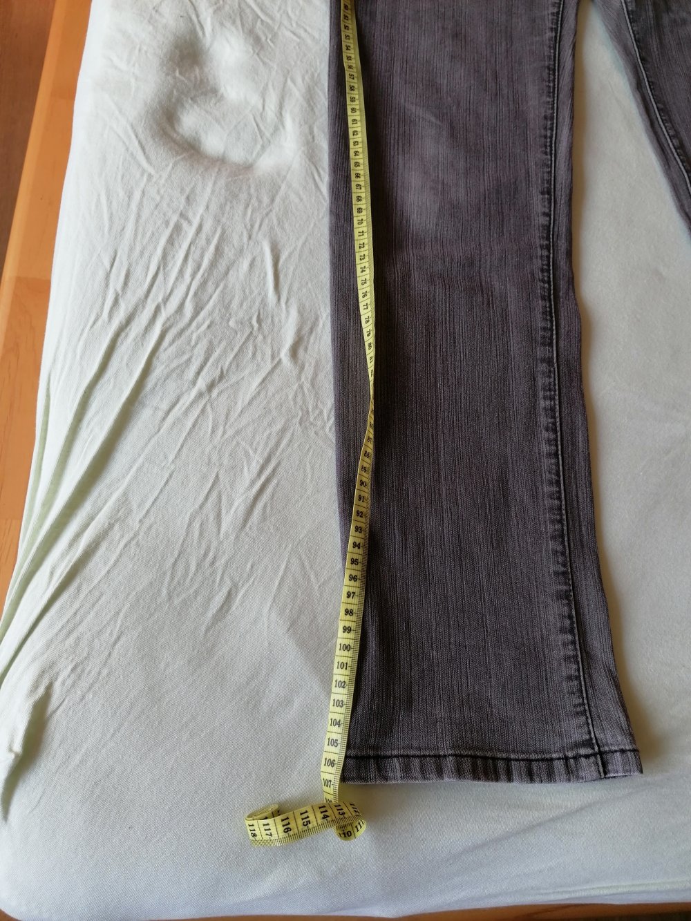 Multiblu: hellgraue Hose Gr. 40