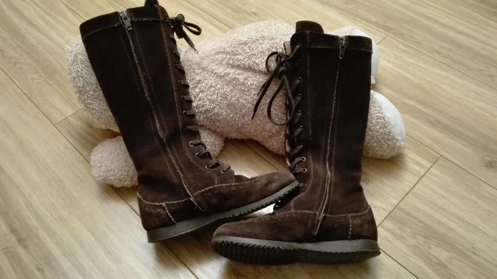 Chérie: echte Wildlederstiefel Gr. 30/31