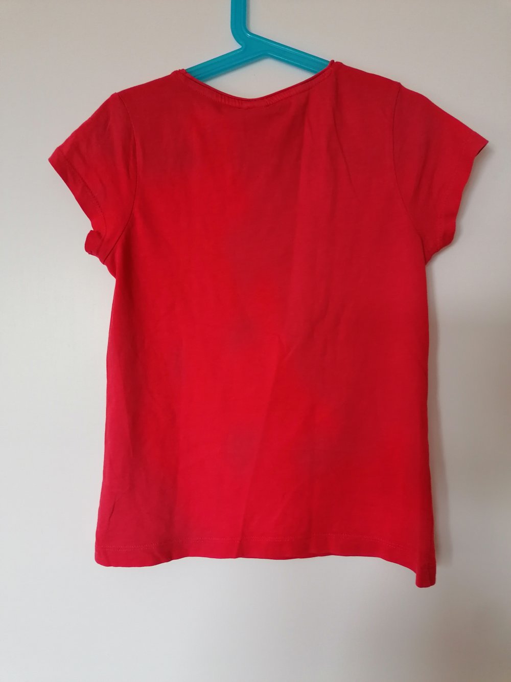 S. Oliver: rotes Shirt mit Pferd Gr. 128 /134