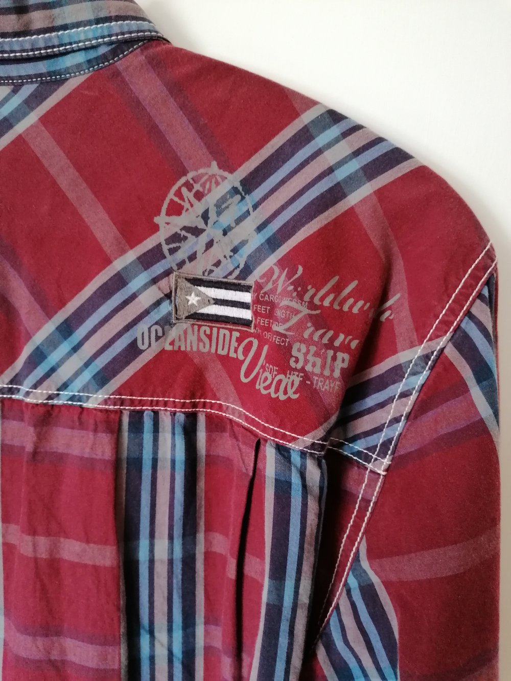 Red Wood: tolles kariertes Freizeithemd Gr. L