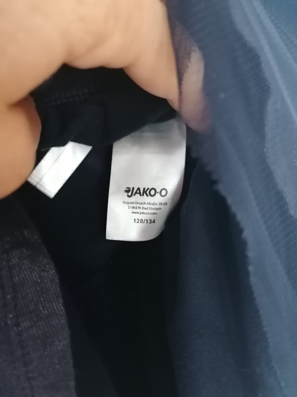 Jako-o: Dunkelblaues Kleid mit Tüllrock und Wendepaillettenstern Gr. 128/134