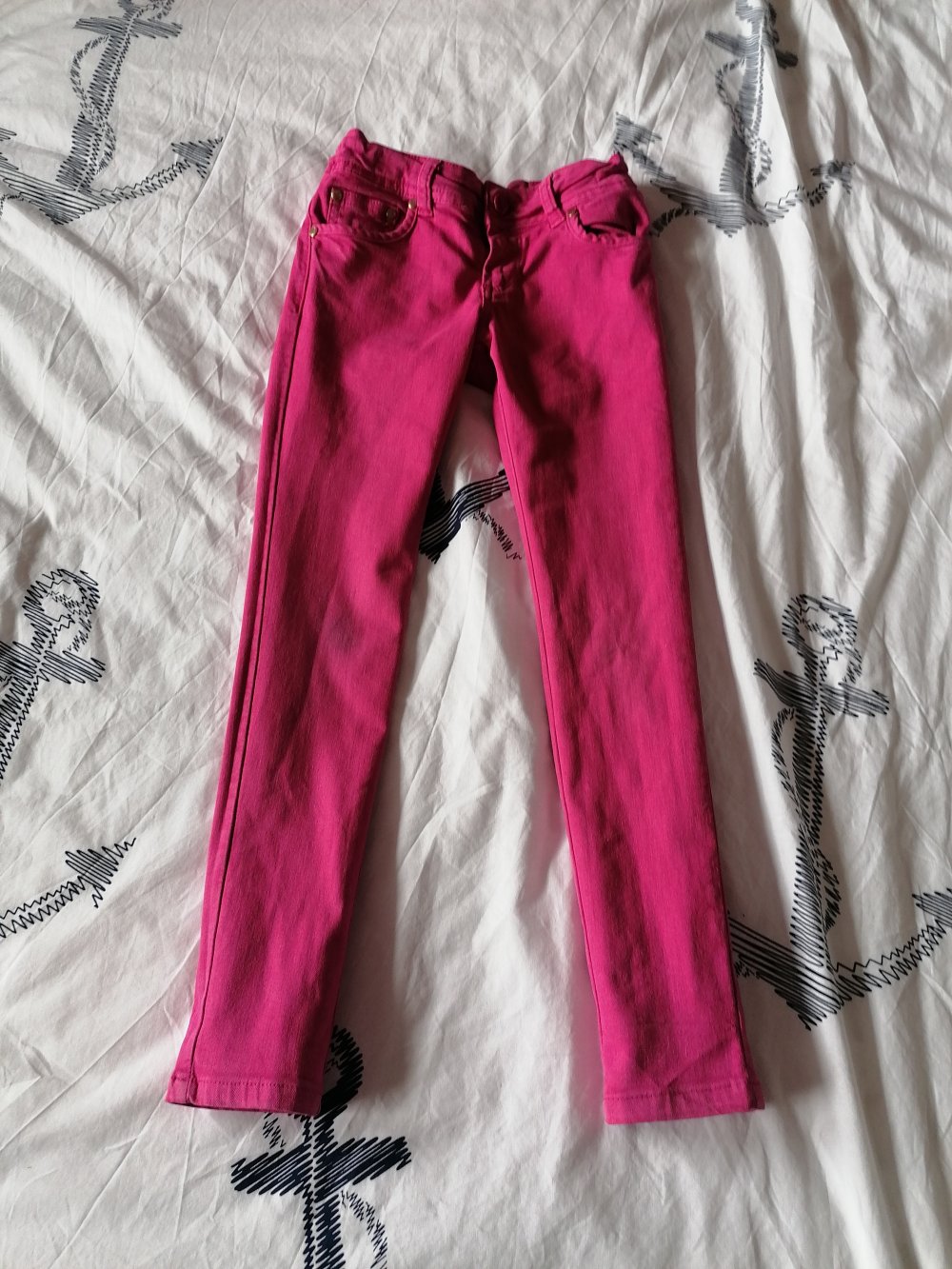 Vingino: pinke Jeans Gr. 122