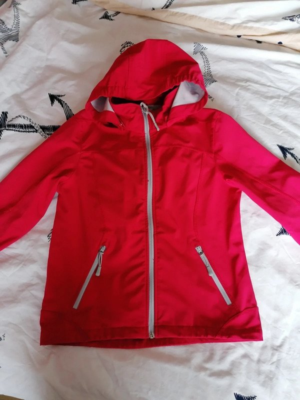 Pinke Regenjacke / Windbraker Gr. 152