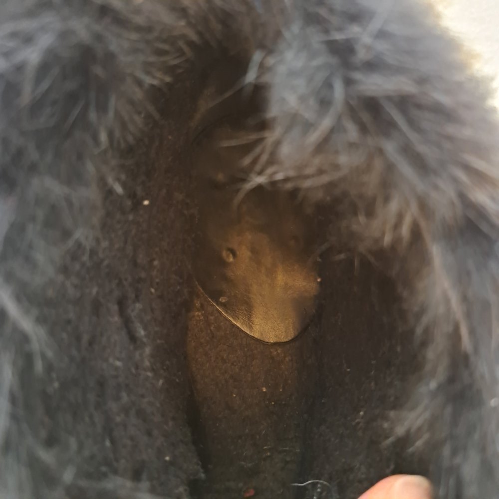 elegante Stiefeletten Leder schwarz Gr. 4 / 37 * kaum getragen